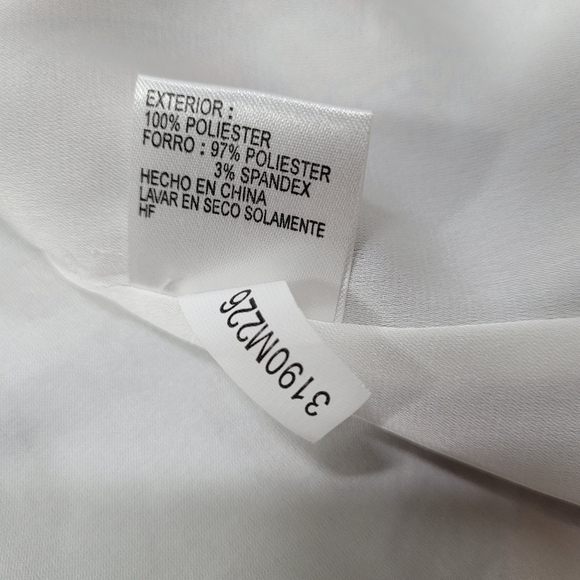 Antonio Melanie Dress Neutral Paisley Print Bell 3/4 Sleeve Elegant Size 0 - Picture 10 of 16